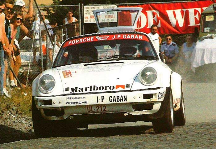 Gaban Motorsport : Rallye sur Porsche